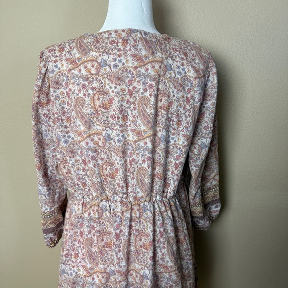 Frye and Co Long Sleeve Boho Dress- Size XL - Picture 7 of 10